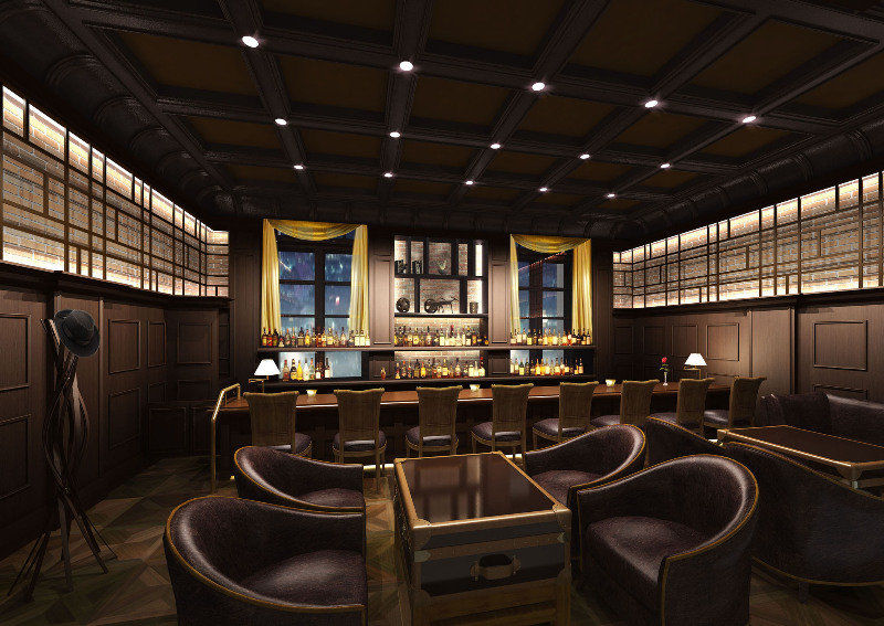 The Tokyo Station Hotel Eksteriør billede The bar at the 2012 edition of the World Economic Forum